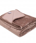Κουβερτώριο Velvet Ημίδιπλο 160x220 Verona Linen Κουβερλί Μονά