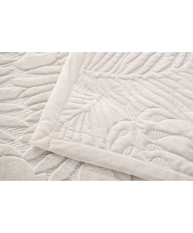 Κουβέρτα βελουτέ Υπέρδιπλη 220x240 Lucia 1-Snow White Κουβέρτες Βελουτέ Υπέρδιπλες