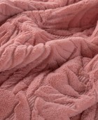 Κουβέρτα βελουτέ King Size 240x260 Lucia 2-Blush Pink Κουβέρτες Βελουτέ King Size