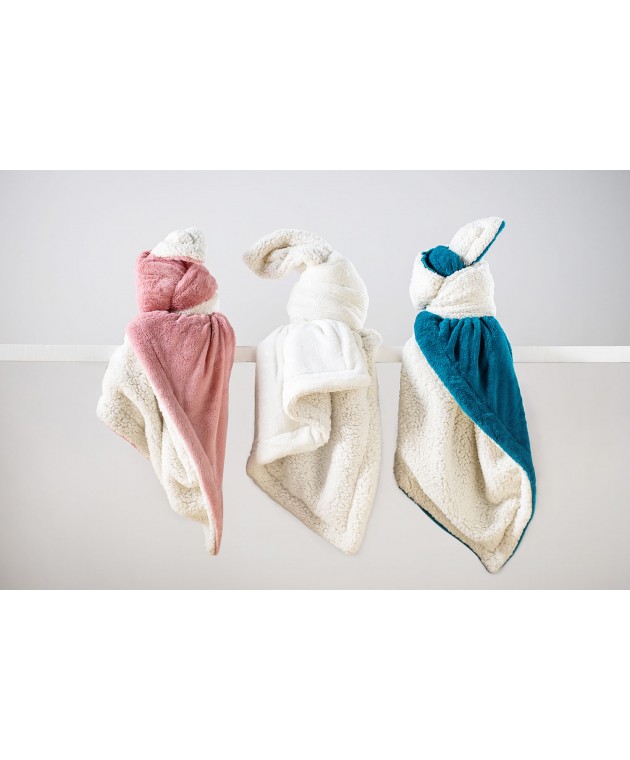Κουβέρτα Αγκαλιάς 75x90 Heaven 2-Blush Pink Fleece  Κουβέρτες
