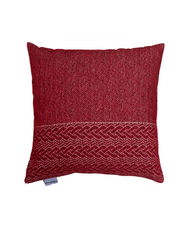 Μαξιλάρι Διακοσμητικό 55x55 1446 Red Διακοσμητικά Mαξιλάρια Καναπέ
