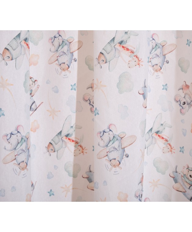 Κουρτίνα με Τρέσα 140x270 Tomas Παιδικές Κουρτίνες