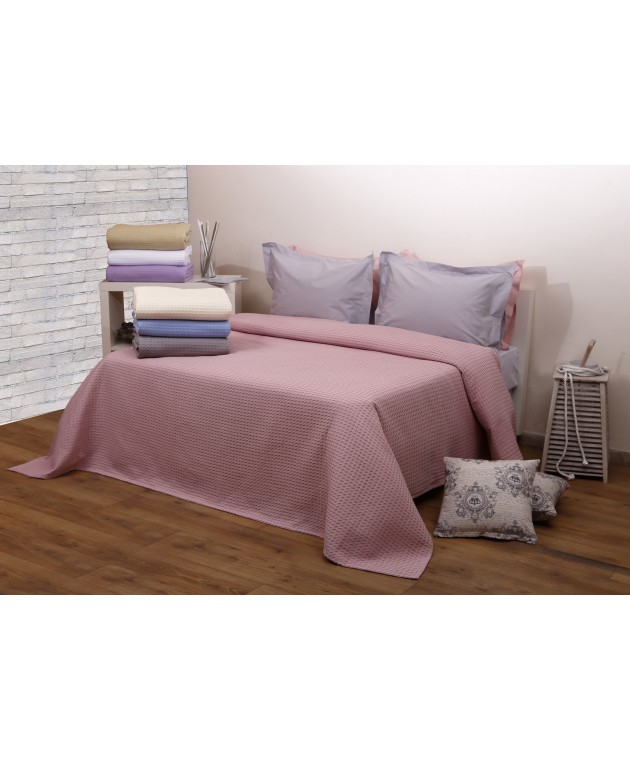 Κουβέρτα Πικέ Υπέρδιπλη 220x240 Michelle 9 Fucshia Κουβέρτες Πικέ Υπέρδιπλες