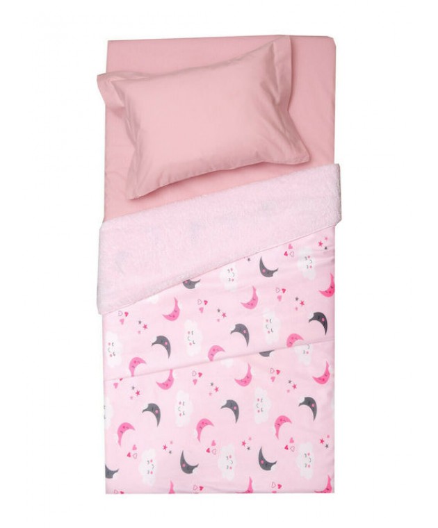 Κουβέρτα 2 Όψεων Κούνιας 110x150 75 Fleece  Κουβέρτες