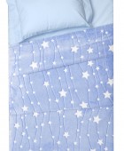 Κουβέρτα Flannel Fleece Μονή 150x220 Άστερ - Φωσφορίζει στο σκοτάδι Κουβέρτες Fleece