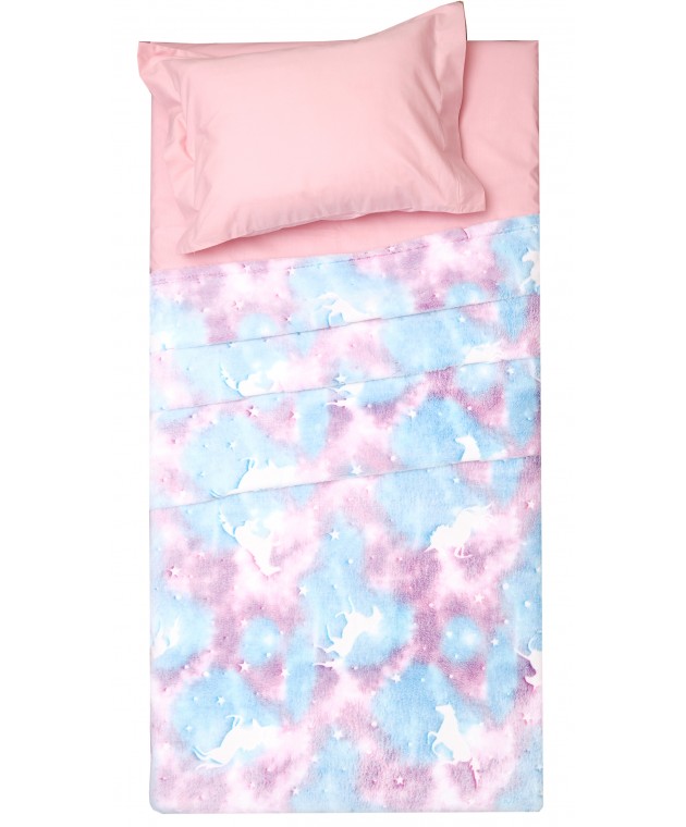 Κουβέρτα Flannel Fleece Κούνιας 110x150 Αμέλια - Φωσφορίζει στο σκοτάδι Fleece  Κουβέρτες