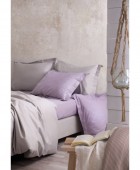 Σετ μαξιλαροθήκες (50X70+5) SCENARIO 01 WHITE, RYTHMOS HOME Μαξιλαροθήκες Μονόχρωμες