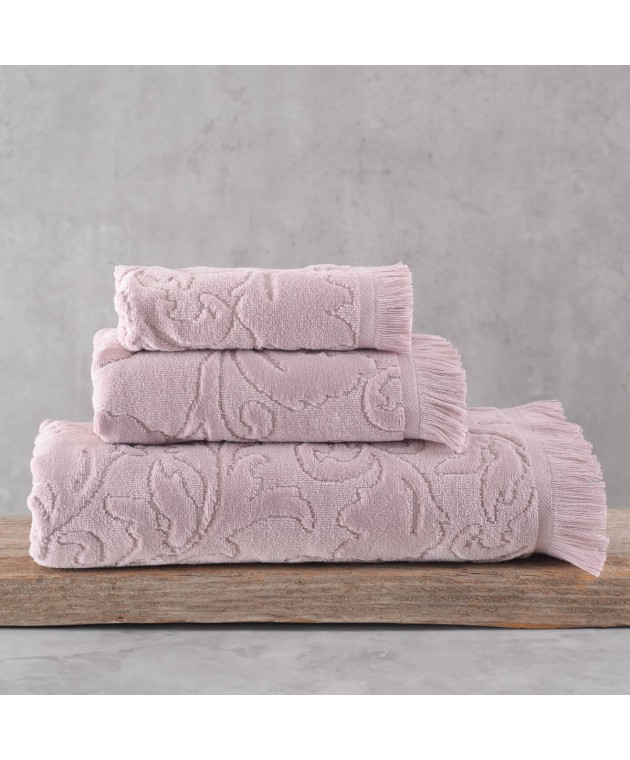 Πετσέτα προσώπου (50X90) SIENNA PUDRA, RYTHMOS HOME Πετσέτες Mπάνιου