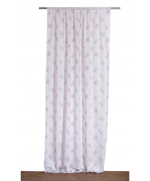 Κουρτίνα με Τρέσα 280x270 Ελιάνα Παιδικές Κουρτίνες