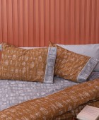Σετ Μονά Σεντόνια Coordinabile 170x260 CB2071 Χωρίς Λάστιχο Σεντόνια Μονά