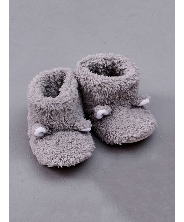 Παντοφλάκια New Baby NB0127 GREY 28 Καλτσάκια