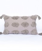 Διακοσμητική Μαξιλαροθήκη Home Décor 30x50 CONNOR MOKA Διακοσμητικά Mαξιλάρια Καναπέ