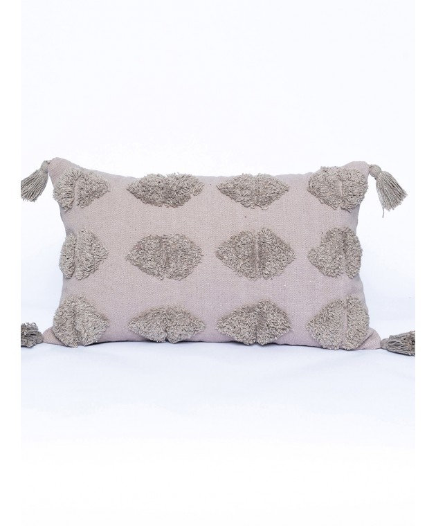 Διακοσμητική Μαξιλαροθήκη Home Décor 30x50 CONNOR MOKA Διακοσμητικά Mαξιλάρια Καναπέ