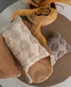 Διακοσμητική Μαξιλαροθήκη Home Décor 30x50 CONNOR MOKA Διακοσμητικά Mαξιλάρια Καναπέ