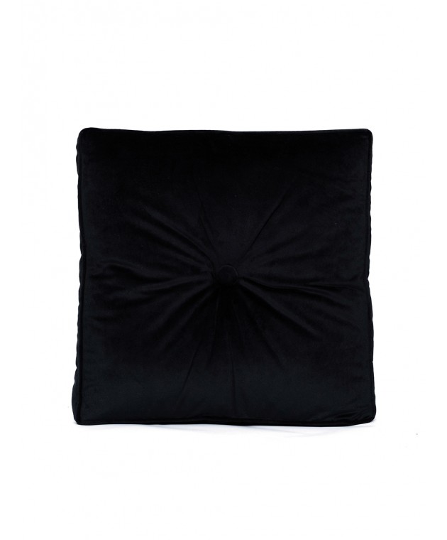 Διακοσμητικο Μαξιλαρι Velvet Feel 45x45 VF807 BLACK Διακοσμητικά Mαξιλάρια Καναπέ