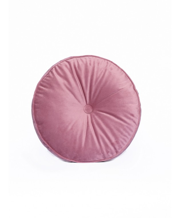 Διακοσμητικο Μαξιλαρι Velvet Feel Ø30cm VF803 PINK Διακοσμητικά Mαξιλάρια Καναπέ