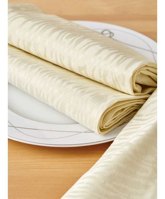 Σετ 6 Πετσέτες Φαγητού Formal Dinner 50x50 WATER CORAL Πετσέτες Kουζίνας