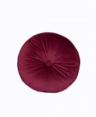 Διακοσμητικο Μαξιλαρι Velvet Feel Ø30cm VF803 BORDEAUX Διακοσμητικά Mαξιλάρια Καναπέ