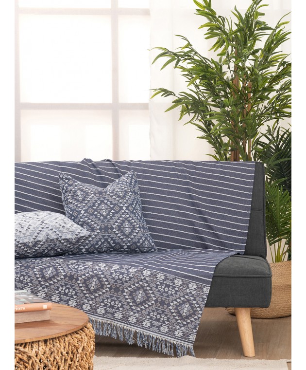 Ριχτάρι Πολυθρόνας KUPI BLUE 180x180 Ριχτάρια Καλοκαιρινά