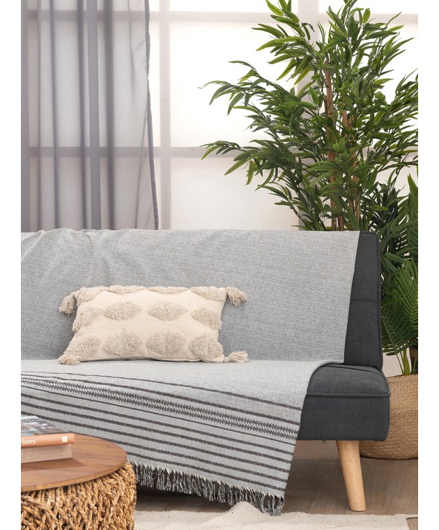 Ριχτάρι Πολυθρόνας STRIPY BLACK Ριχτάρια Καλοκαιρινά