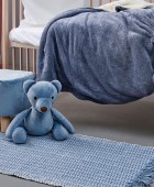 Πατάκι Παιδικό Kids Decor 50x80 LILA BLUE Παιδικά Χαλιά