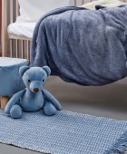 Πατάκι Παιδικό Kids Decor 50x80 LILA BLUE Παιδικά Χαλιά