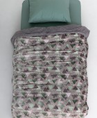 Κουβερτα Υπέρδιπλη 220x240 BLAKE GREY Κουβέρτες Fleece Υπέρδιπλες