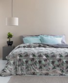 Κουβερτα Υπέρδιπλη 220x240 BLAKE GREY Κουβέρτες Fleece Υπέρδιπλες