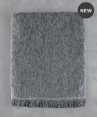 Ριχτάρι πολυθρόνας (160Χ180) ESSIE DARK GREY, RYTHMOS HOME Ριχτάρια Χειμωνιάτικα