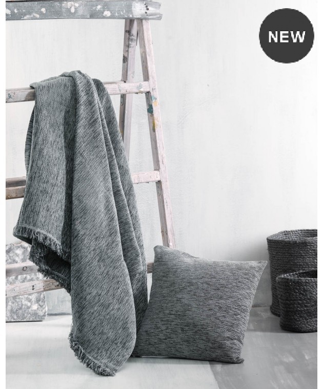 Ριχτάρι πολυθρόνας (160Χ180) ESSIE DARK GREY, RYTHMOS HOME Ριχτάρια Χειμωνιάτικα
