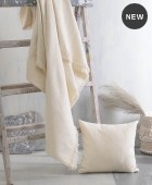 Ριχτάρι τριθέσιου (180Χ280) ESSIE ECRU, RYTHMOS HOME Ριχτάρια Χειμωνιάτικα