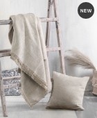 Ριχτάρι τετραθέσιου (180Χ330) ESSIE BEIGE, RYTHMOS HOME Ριχτάρια Χειμωνιάτικα