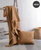 Ριχτάρι τετραθέσιου (180Χ330) ESSIE OCHRA, RYTHMOS HOME Ριχτάρια Χειμωνιάτικα