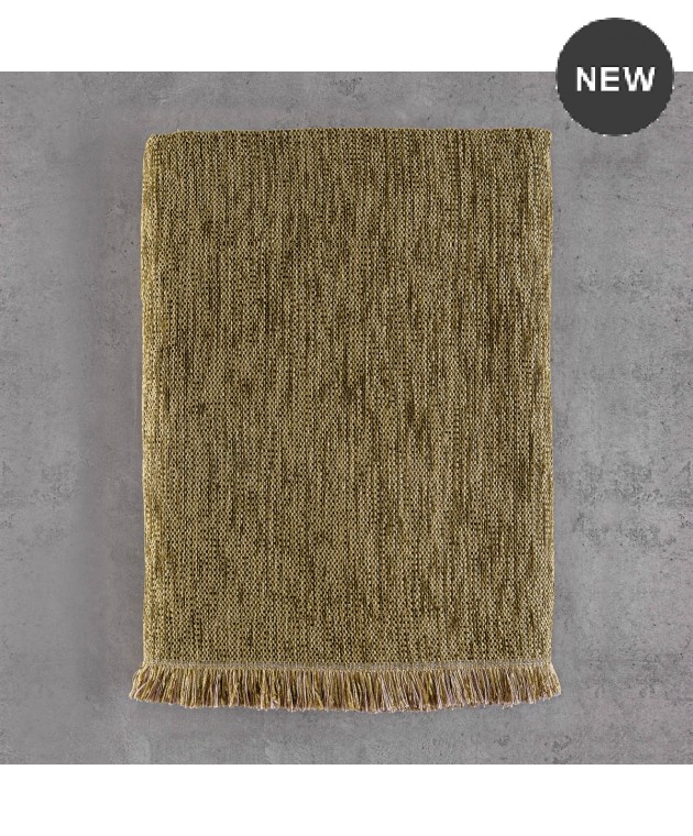 Ριχτάρι τριθέσιου (180Χ280) ESSIE KHAKI, RYTHMOS HOME Ριχτάρια Χειμωνιάτικα