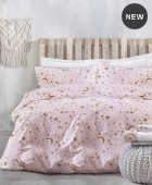 Σετ κουβερλί Υ/Δ (220Χ240) MOONLIGHT PINK, RYTHMOS HOME Κουβερλί Υπέρδιπλα