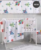 Σετ σεντόνια βρεφικά (120Χ160) ASTRONIO, RYTHMOS HOME Βρεφικά Σεντόνια