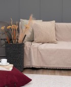 Ριχτάρι Πολυθρόνας TUNA POWDER 180Χ180 Ριχτάρια Χειμωνιάτικα