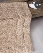 Πατάκι μπάνιου (50X80) SENNA 02 BEIGE, RYTHMOS HOME Πατάκια Mπάνιου