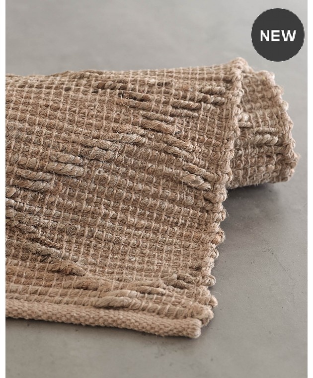 Χαλί (70X140) KYRA BEIGE, RYTHMOS HOME Μοντέρνα Χαλιά