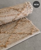 Χαλί (70X140) KYRA BEIGE-ECRU, RYTHMOS HOME Μοντέρνα Χαλιά