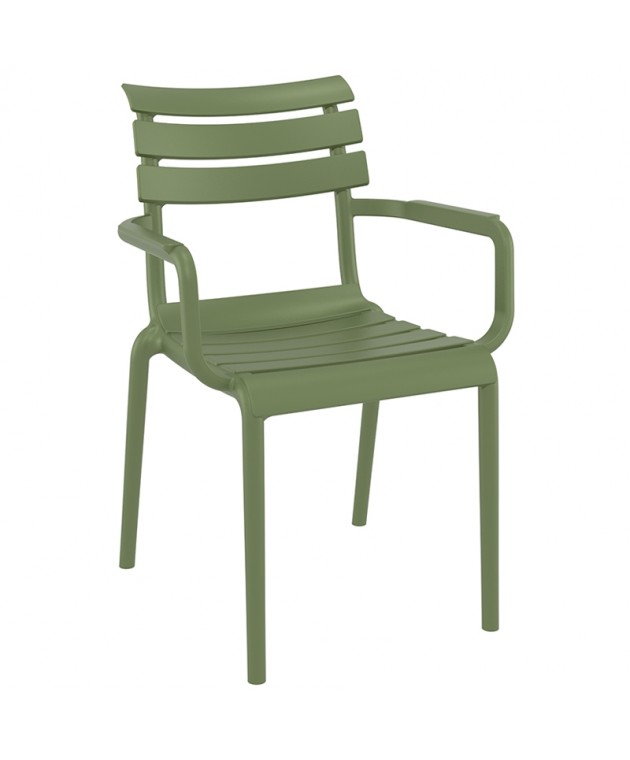PARIS OLIVE GREEN ΠΟΛΥΘΡΟΝΑ ΠΟΛ/ΝΙΟΥ 58x59x84εκ. Πολυθρόνες