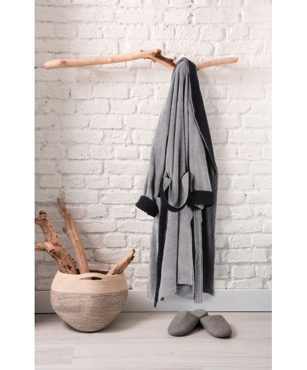 Μπουρνούζι DUO Black - Medium Μπουρνούζια