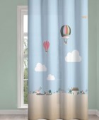 Koυρτίνα soft-touch VILLAGE 160Πx240Υ Παιδικές Κουρτίνες