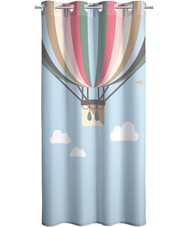 Koυρτίνα soft-touch BALLOONS 160x240 Παιδικές Κουρτίνες