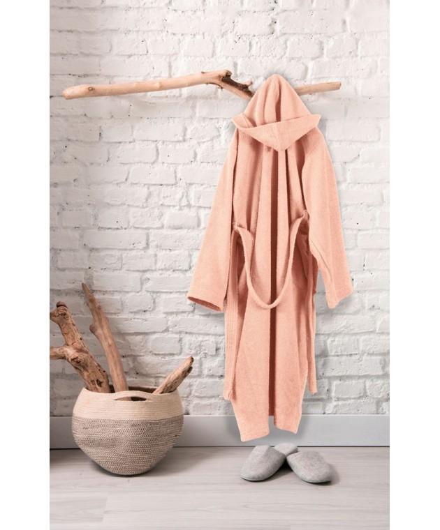 Μπουρνούζι DAILY Pink - X.Large Μπουρνούζια