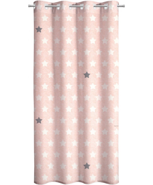 Koυρτίνα soft-touch PIRINEO Pink 160x240 Παιδικές Κουρτίνες