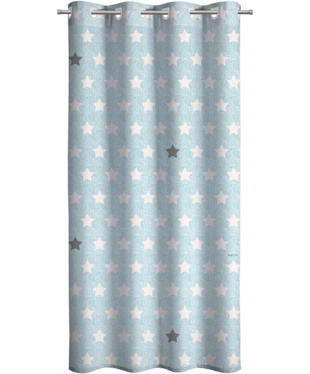 Koυρτίνα soft-touch PIRINEO Blue 160x240 Παιδικές Κουρτίνες