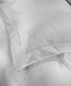 Σετ παπλωματοθήκη 3τμχ SILKY Silver 245x255 Παπλωματοθήκες Υπέρδιπλες Μονόχρωμες