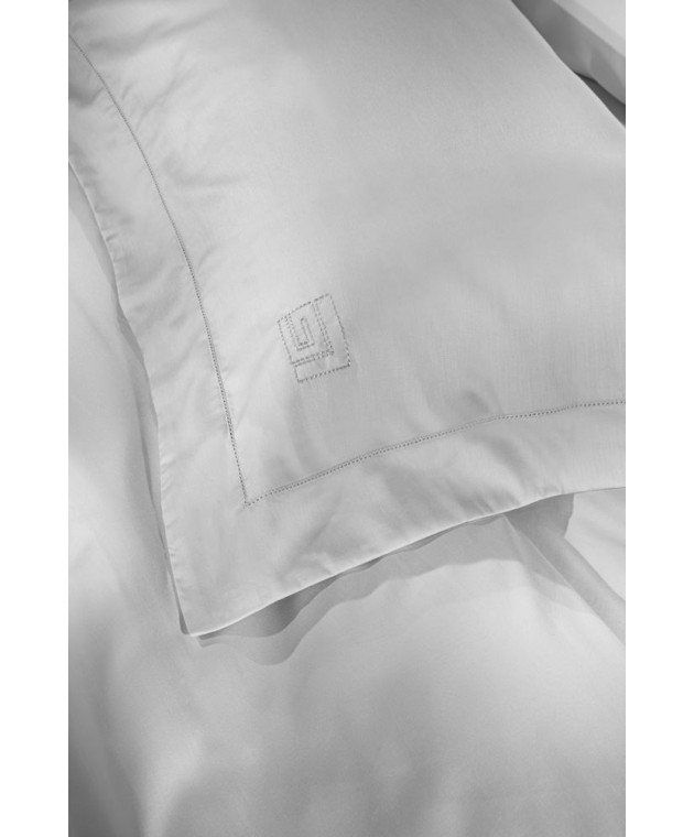 Σετ παπλωματοθήκη 3τμχ SILKY Silver 245x255 Παπλωματοθήκες Υπέρδιπλες Μονόχρωμες