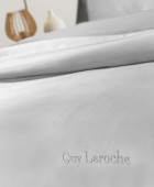 Σετ παπλωματοθήκη 3τμχ SILKY Silver 245x255 Παπλωματοθήκες Υπέρδιπλες Μονόχρωμες